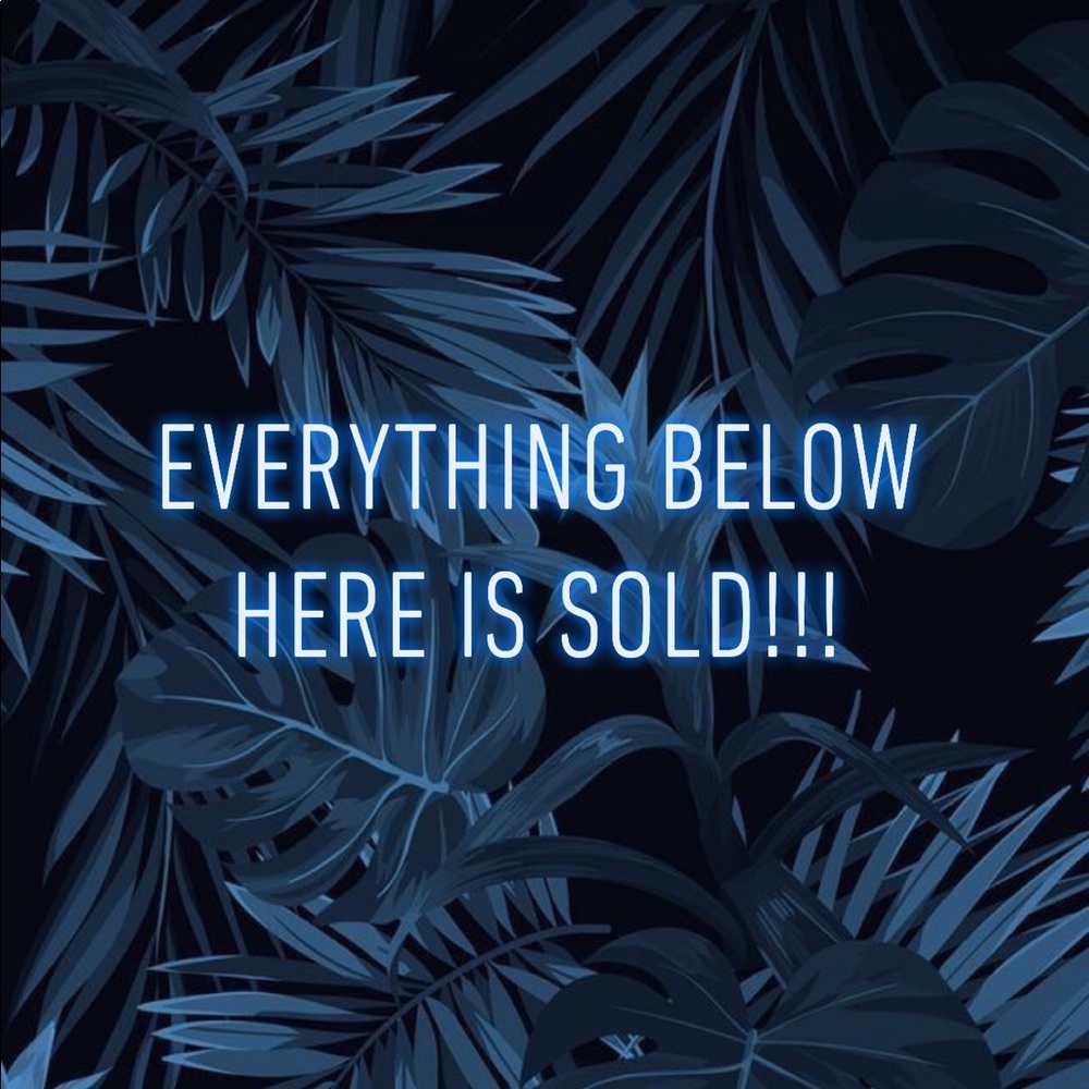 Sold beyond this point! (: